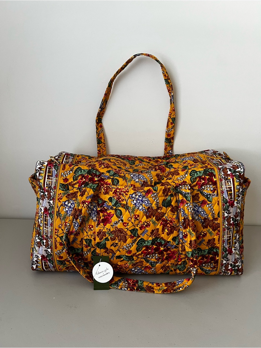 NWT Vera Bradley GILMORE GIRLS Duffel bag Autumn Floral - Picture 2 of 8